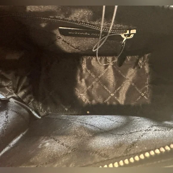 MICHAEL Michael Kors Avril Woven Satchel - NWT - Picture 6 of 9